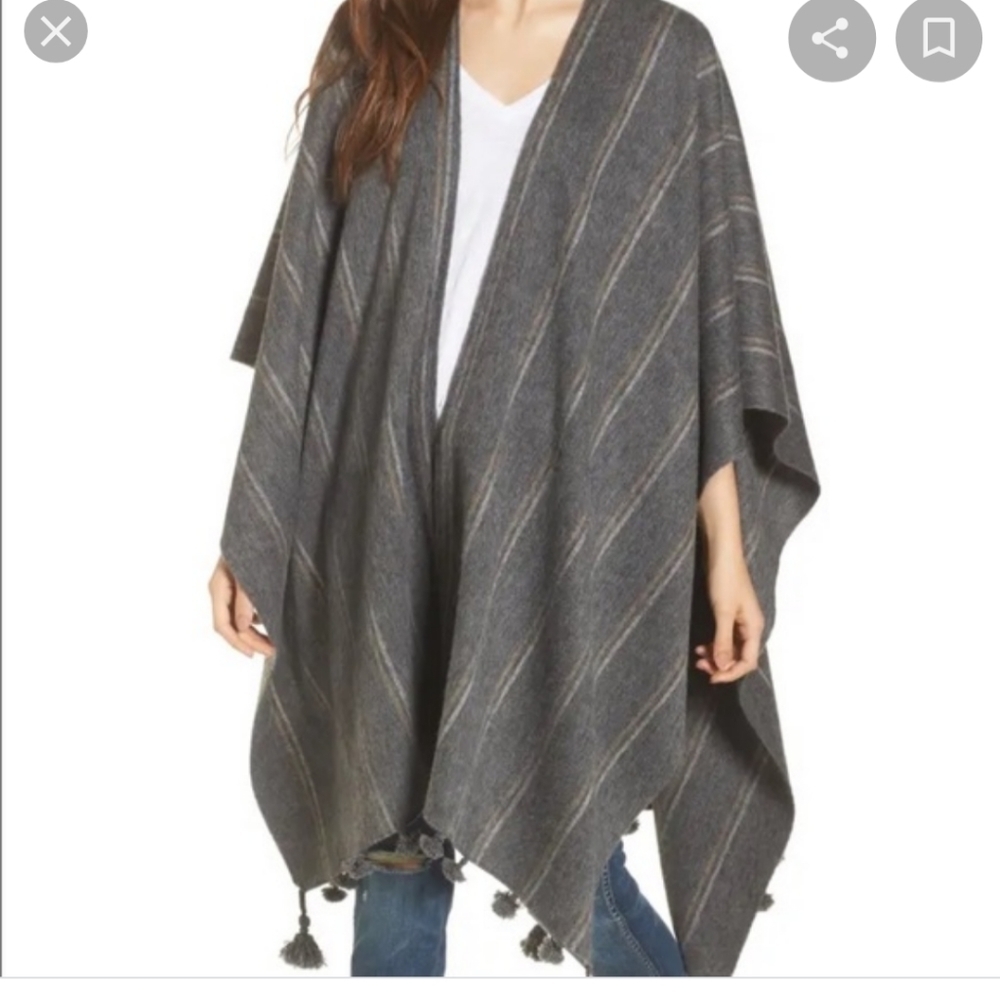 Madewell poncho